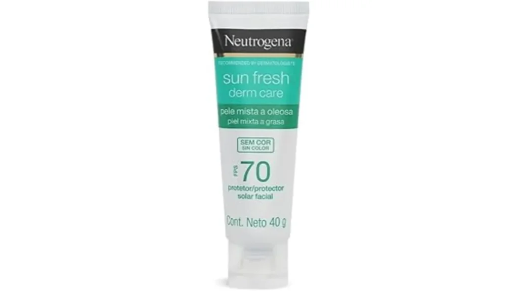 Descubra se o Neutrogena Sun Fresh Derm Care FPS 70 é o protetor solar facial ideal para pele oleosa. Análise completa e sincera!