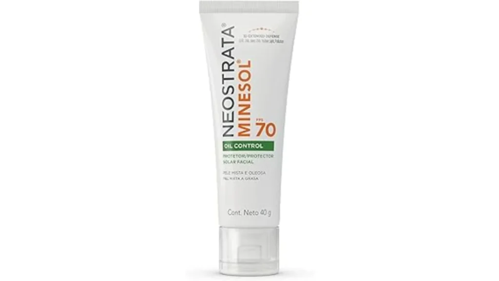 Descubra se o protetor solar facial Neostrata Minesol Oil Control FPS 70 é bom. Análise completa: oil control, toque seco e mais em 40g.