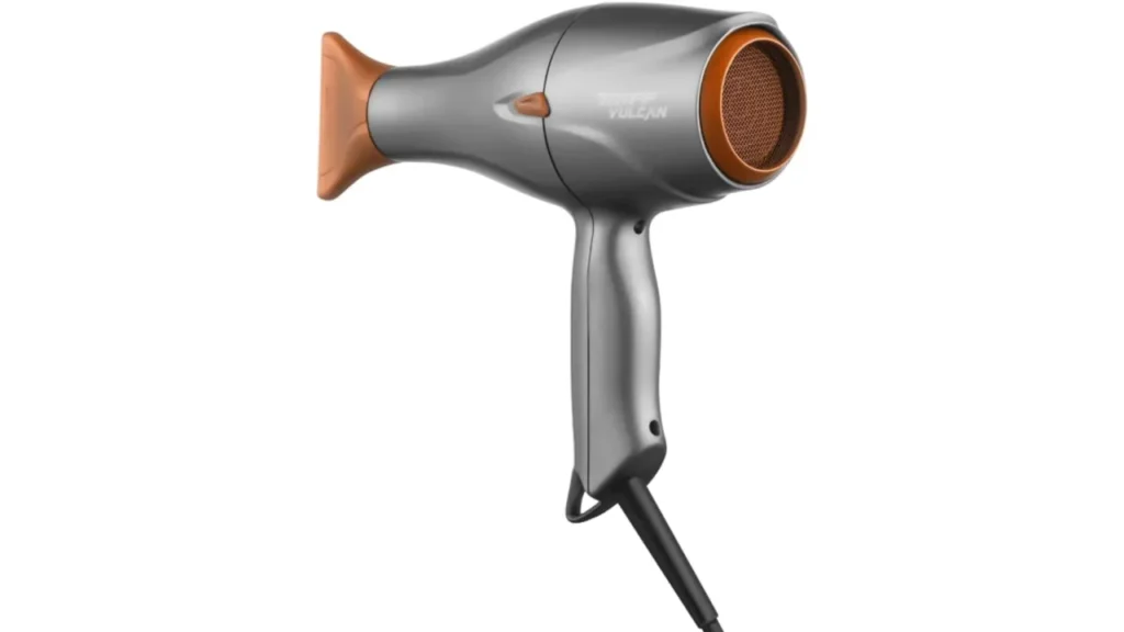 Review do secador Taiff Vulcan 2500W 127V: jato de ar frio, íons negativos, motor, cabo de 3 metros e botão frio. Menos frizz e cabelos macios e cutícula selada