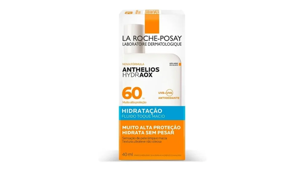Protetor solar facial La Roche-Posay Anthelios Hydraox FPS 60