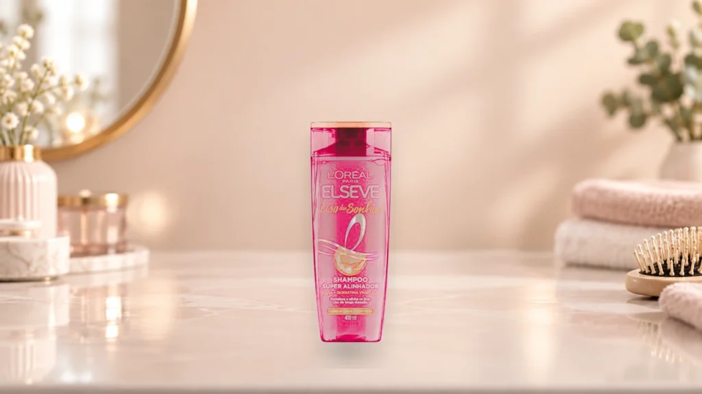 Capa editorial da análise do Shampoo Elseve Liso dos Sonhos 400 ml
