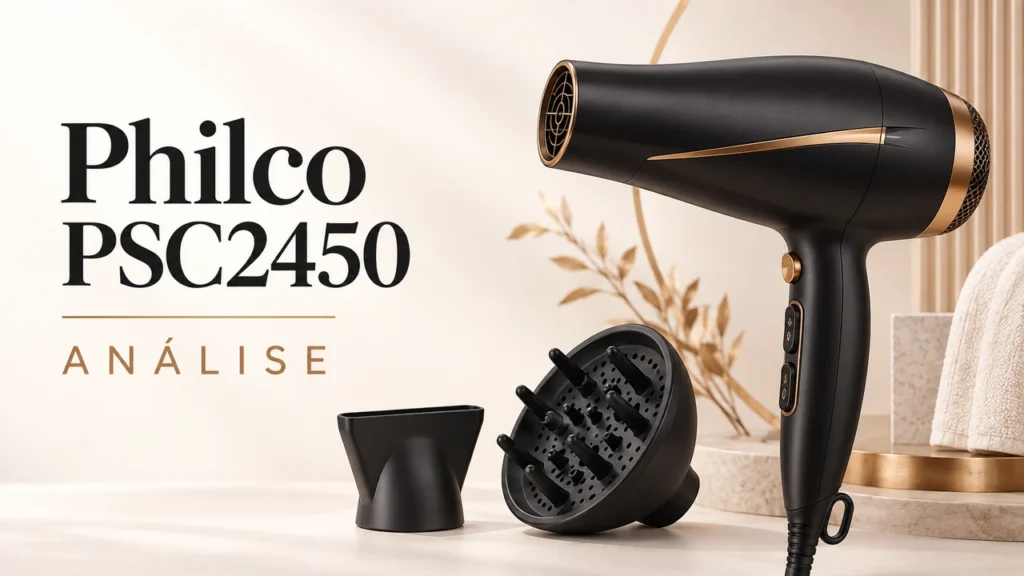 Capa editorial da análise do secador Philco PSC2450 2200 W bivolt